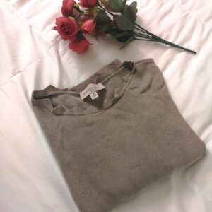 Philosophy 1/4 Sleeve Knit  Top